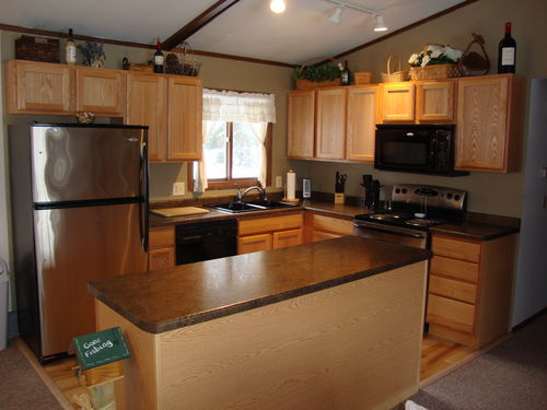 Updated modern kitchen