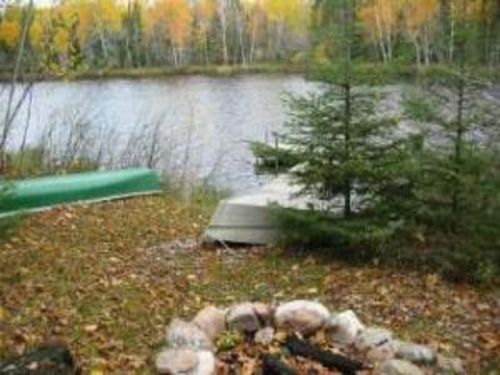Canoe, Boat, Pier and Fire ring for your use. Quiet and secluded lake.