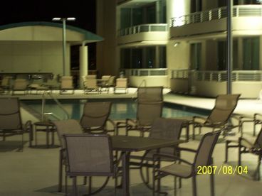 Poolside at Night