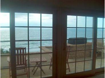 Gazing out from the LIving Room