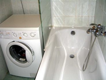 Bathroom with Washing Machine