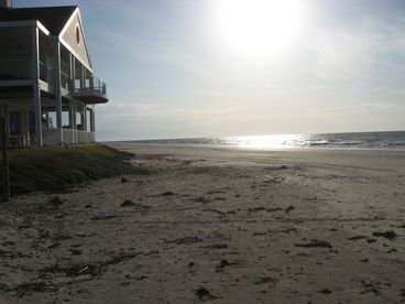 Our house a short walk - less than 5 minutes - to the beach