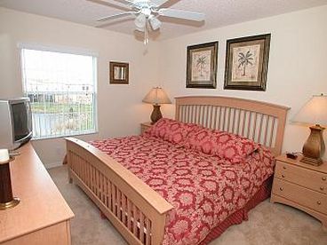 Master bedroom - King size bed