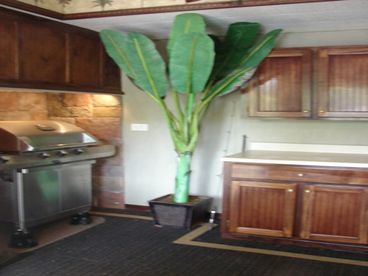 Indoor/Outdoor Grill Area
