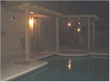 Swimming Pool at night