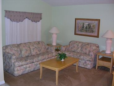 Formal Living Room with sleeper sofa