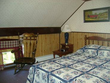Brookside Farmhouse master bedroom