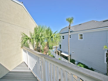 Ocean views from the living room balcony