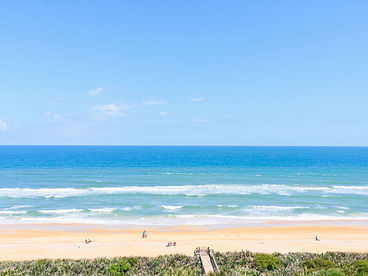 Enjoy sweeping views from our 6th floor ocean front balcony