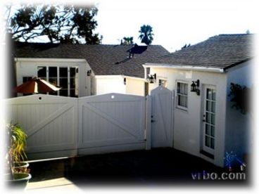 Back Entrance onto Property