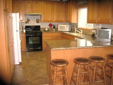 Large spacious kitchen with all the amenities.