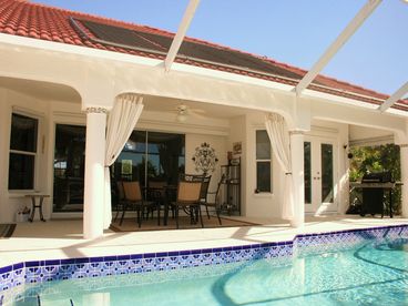 cape coral vacation homes Villa The Riviera  : PATIO and POOL