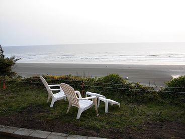 Enjoy picnics and barbecues and views from the patio out back.  Seashore Dreams sits 60 feet above the beach, but its only a short walk down to the sand