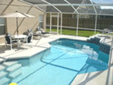 The large pool is south-facing with all-day sun!  Plenty of privacy with surrounding fence.