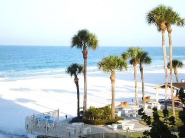 Our condo is right next to the beach