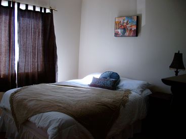 Queen bed Room 1 (sleeps 2)