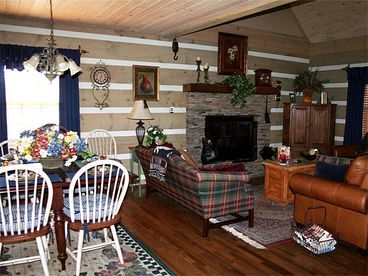 Open first-floor plan