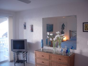 Master Bedroom has satellite as well. Adjacent to the terrace - Ocean View