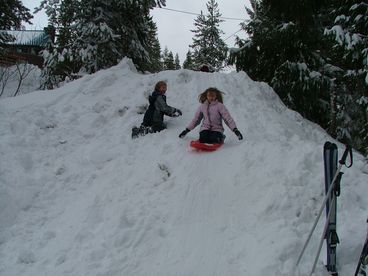 our own sliding hill
