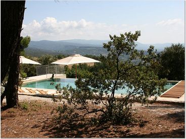 Extra Large Infinity Pool with spectacular views and electric security cover. 
(60 feet long by 30 feet wide)