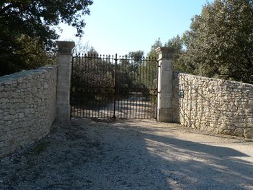 Entrance Gate - dry stone house