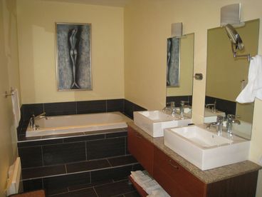 Bathroom with Hot Tub