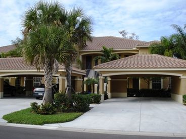 Exterior View of unit on Matera Lane in Vasari Country Club.