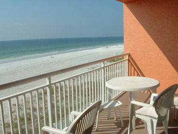 Beach front balcony