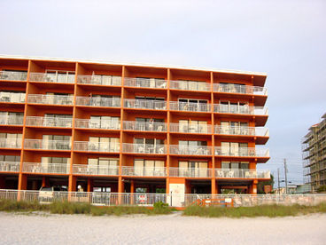 View from the beach