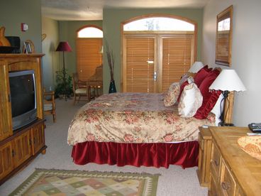 Bedroom suite with private deck