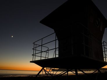 Your beach at sunset