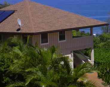 Anini Vista Rental above Kalihiwai Bay