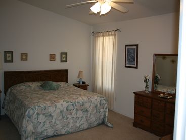 the master bedroom