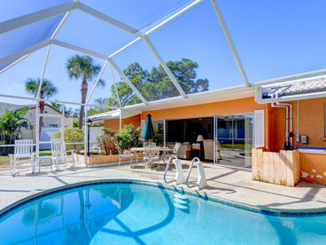 Your family will enjoy our screened lanai and heated pool