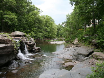 Falls and River