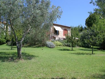 The house as seen from our garden