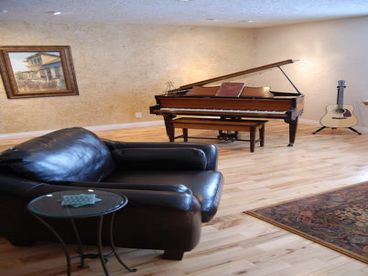 Living Room with Grand Piano