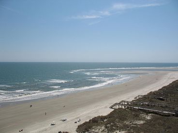 deck view  Ocean Pointe condo for rent