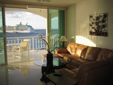 Oceanfront Living Room