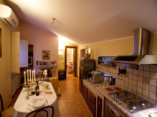 del Bonfigli luxury apartment - The living room