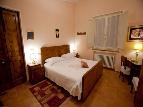 del Bonfigli luxury apartment in PErugia - THe junior suite bedroom