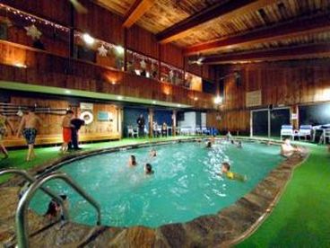 Our Vermont Chalet has access to all the amenities of the Chimney Hill Complex- Clubhouse, Outdoor & Indoor Pool, Hot Tub, Sauna,  Game Rooms with Pool, Foosball, & Arcade games, Ice Skating, Private Trails and much more.