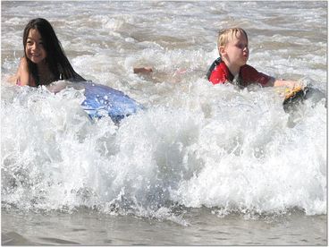 Boogie Boarding