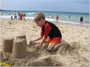 All Day at the Beach! Bring Sunscreen!