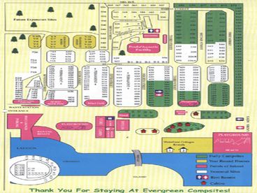 Here you can see where the cottage is located at our resort and the other Amenities we offer.