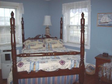 One of six bedrooms.