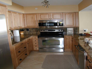 Newly remodeled kitchen