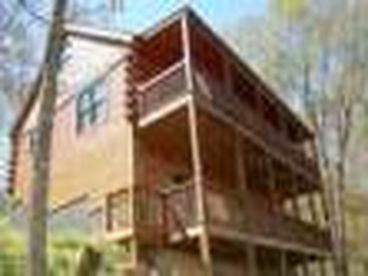 There are two large decks for relaxing, grilling or gazing over the north georgia mountains.