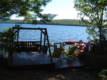 Cold Stream Lake Log Home