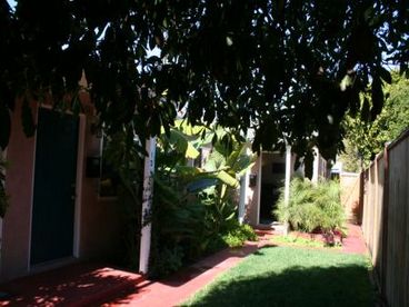 front courtyard